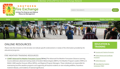 Southern Fire Exchange Online Resources