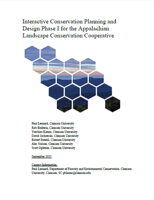 Phase 1 Report: Conservation Planning and Design for Appalachian LCC PDF