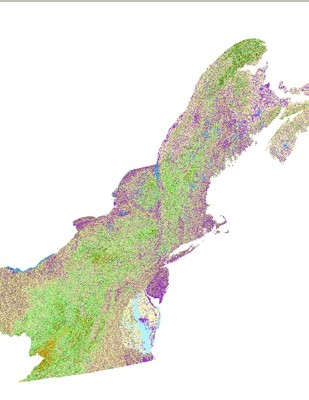 Landforms, Northern Appalachians