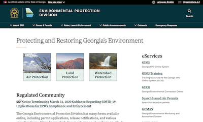 Georgia Environmental Protection Division