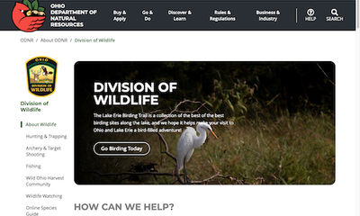 Ohio Department of Natural Resources: Division of Wildlife