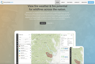 WildfireSAFE: Real-Time Data to Improve Wildfire Management