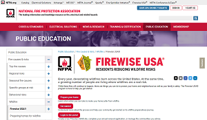 NFPA Firewise USA