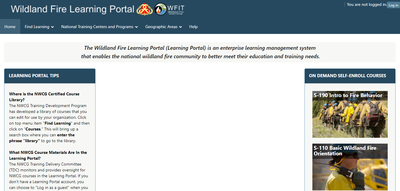 Wildland Fire Learning Portal