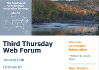 SECAS Third Thursday Web Forum January 18th 10:00 am ET