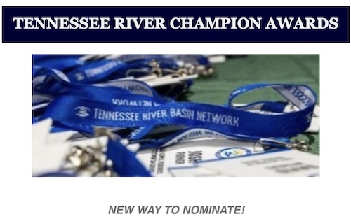 Tennessee River Champion Awards-New Way to Nominate!