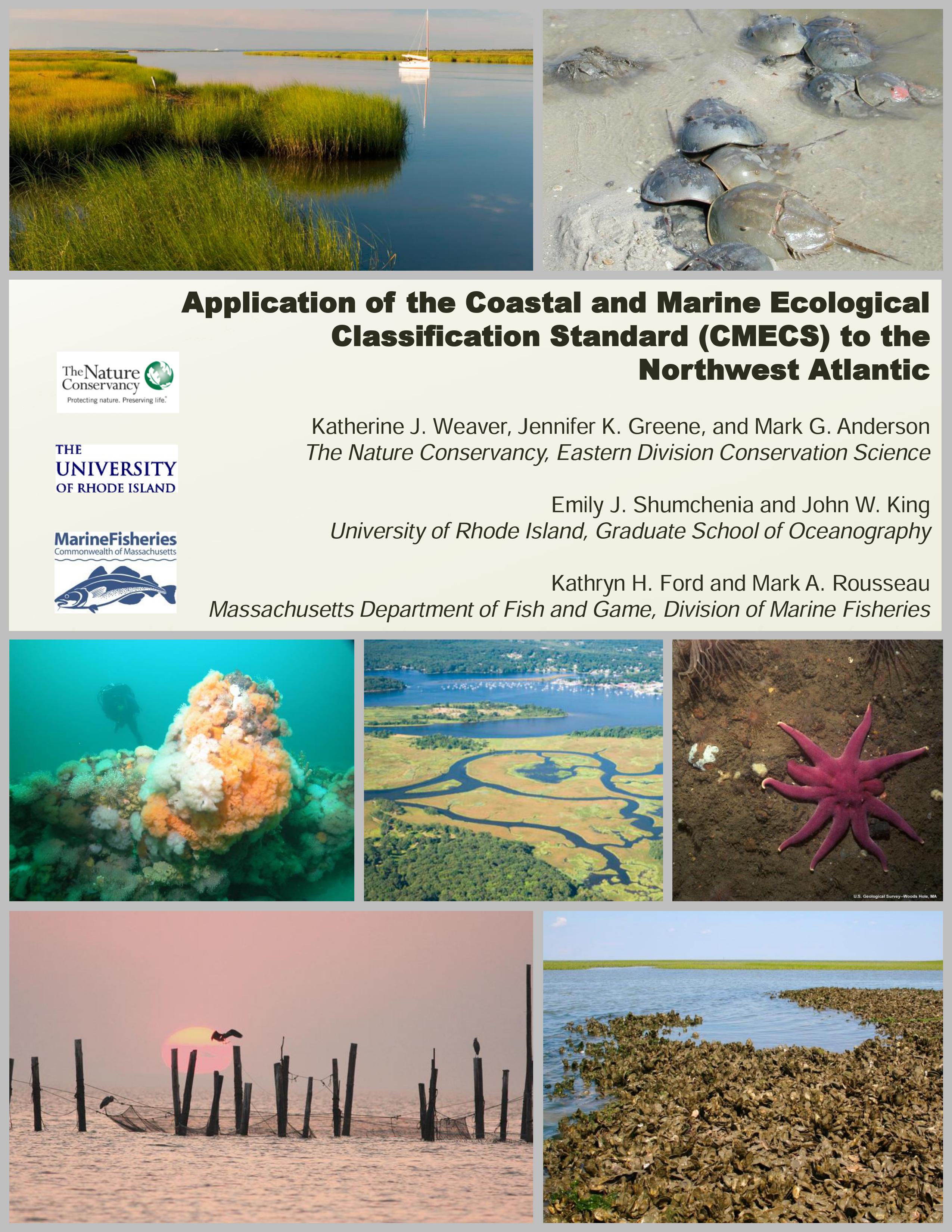 Coastal and Marine Ecological Classification Standards (CMECS) pilot