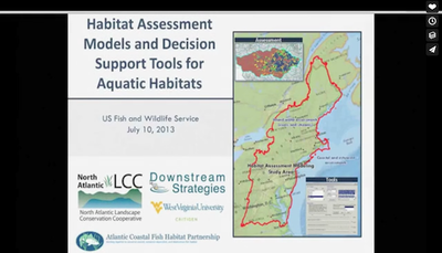 Habitat Assessment Models and Decision Support Tools for Aquatic Habitats